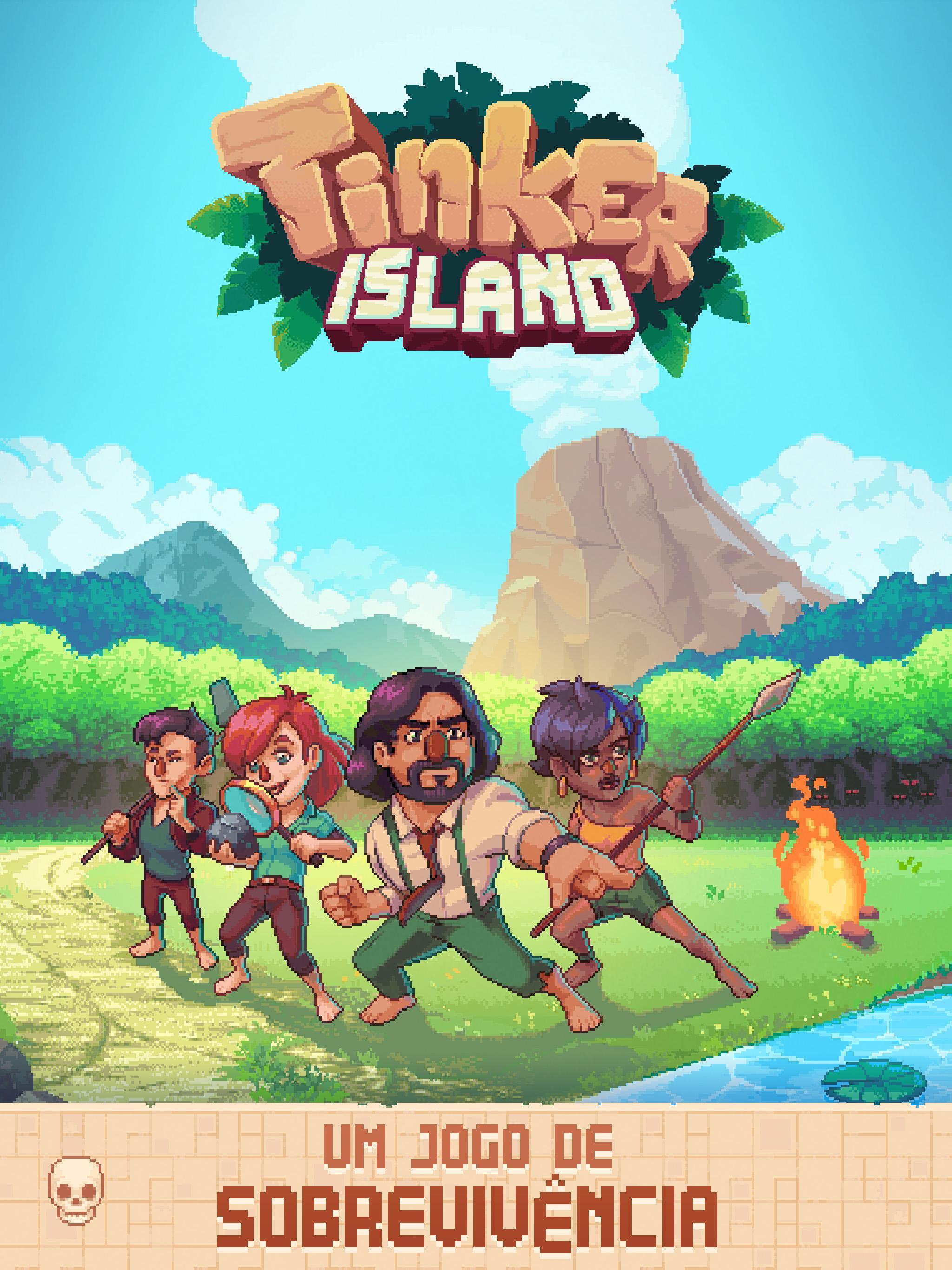 Captura de Tela do Jogo Tinker Island Ilha de Aventura