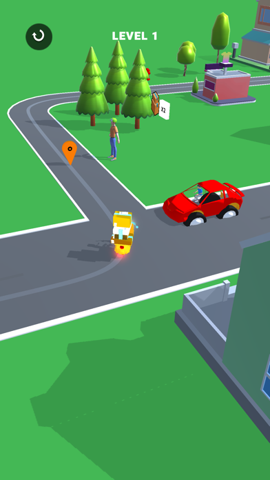 Delivery Surfer 3D - Rush Guys 게임 스크린 샷