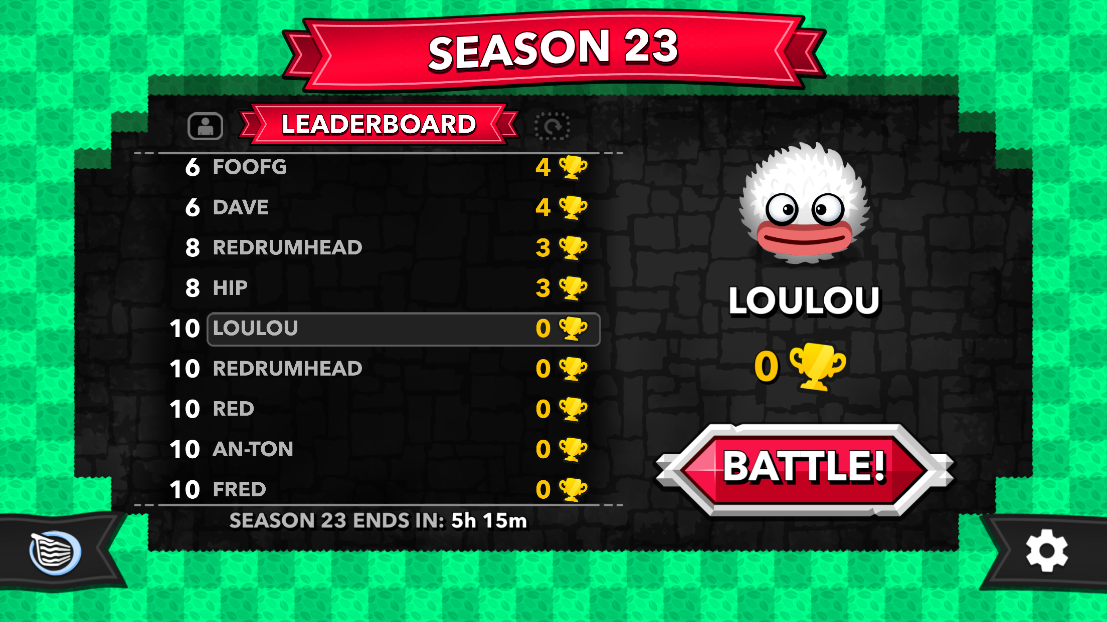 King Chomp Game Screenshot