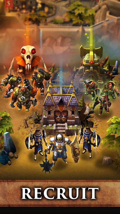 Battle Hordes - Building MMO Game Screenshot