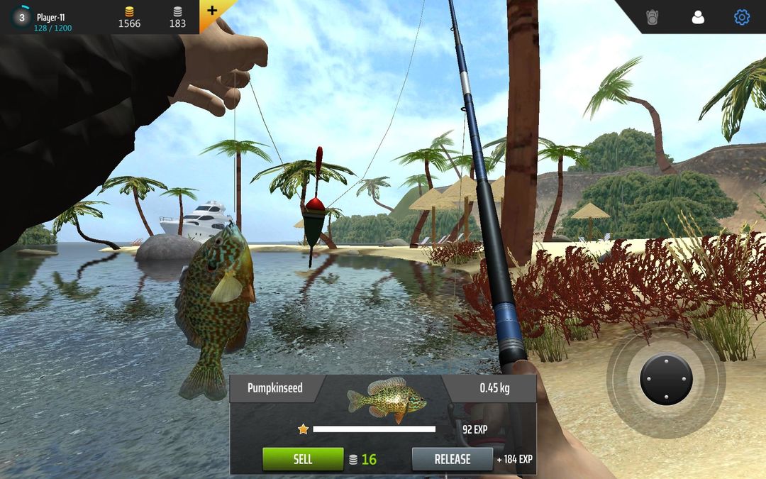 Professional Fishing ภาพหน้าจอเกม