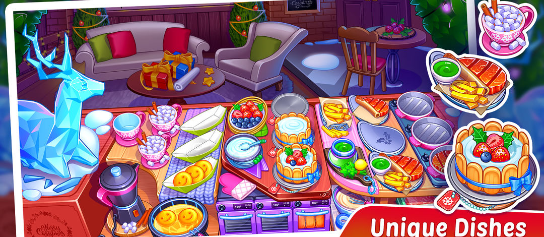 Screenshot of Christmas Fever Cooking Games