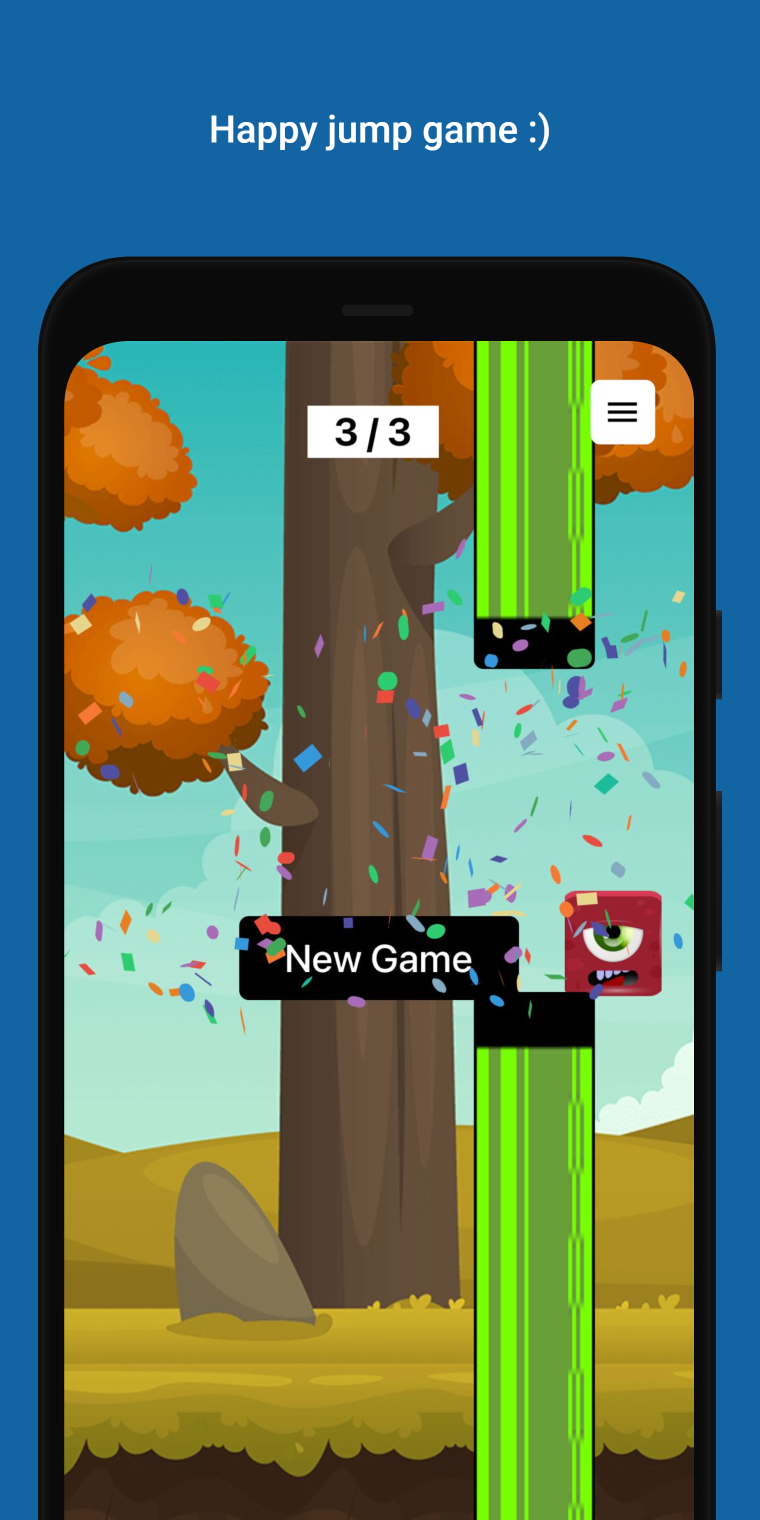 Happy Jump Game Game Screenshot