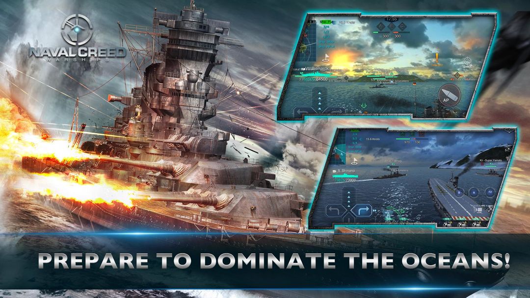 Naval Creed:Warships 게임 스크린 샷