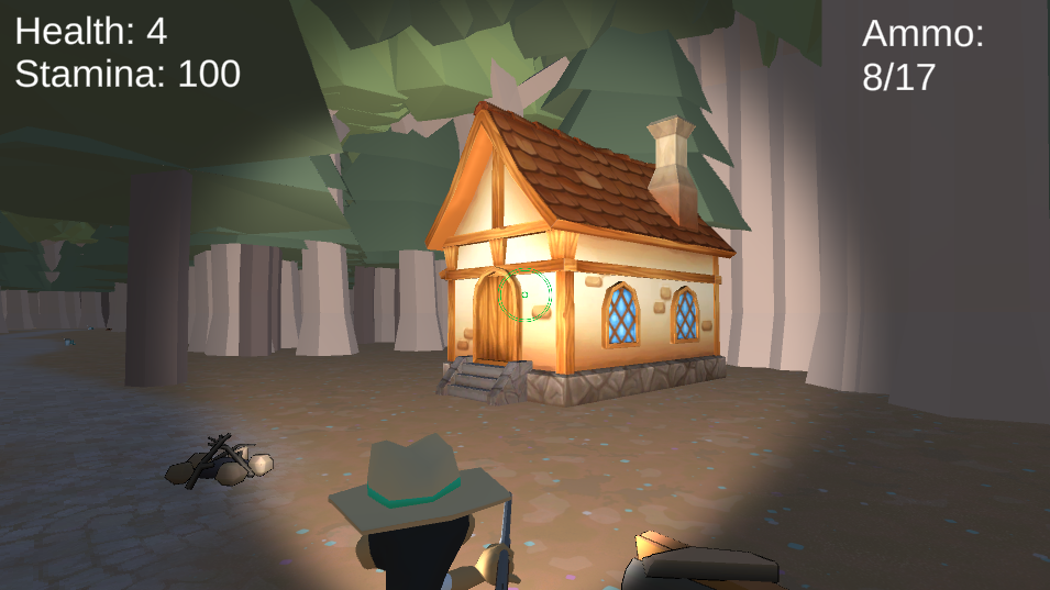 Cat-astrophe: Werewolf Woods Game Screenshot