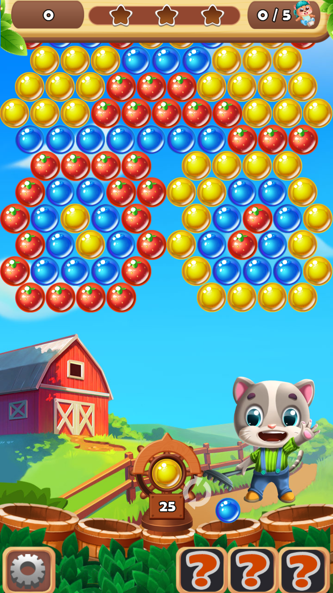 Cat Bubble Time ภาพหน้าจอเกม
