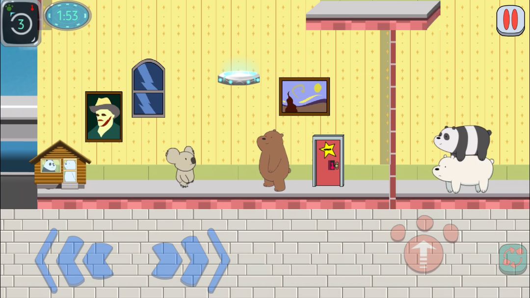 Screenshot of We Bare Bears Quest for NomNom
