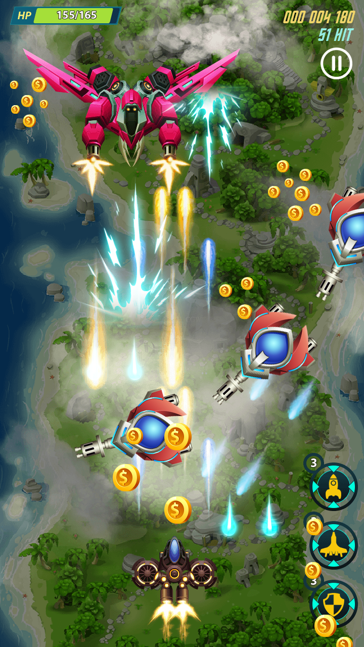 Galaxy Shooter Reloaded screenshot game