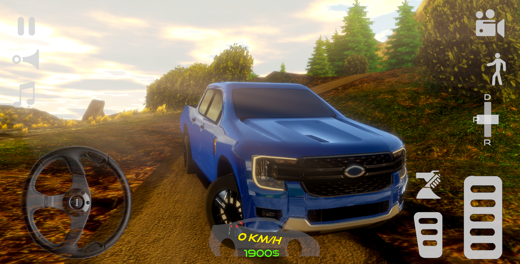 Captura de Tela do Jogo Off Road 4x4 Driving Simulator