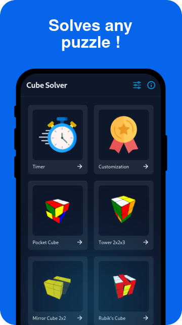 Cube Solver 게임 스크린 샷