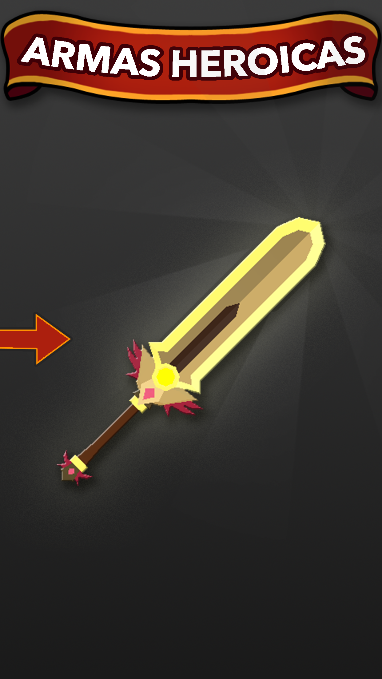 Captura de Tela do Jogo Blacksmith - Merge Idle RPG