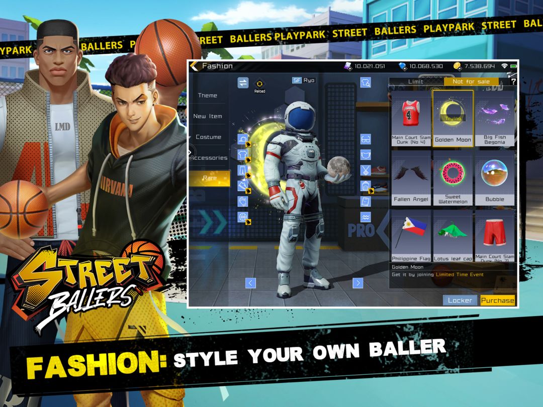 StreetBallers Playpark screenshot game