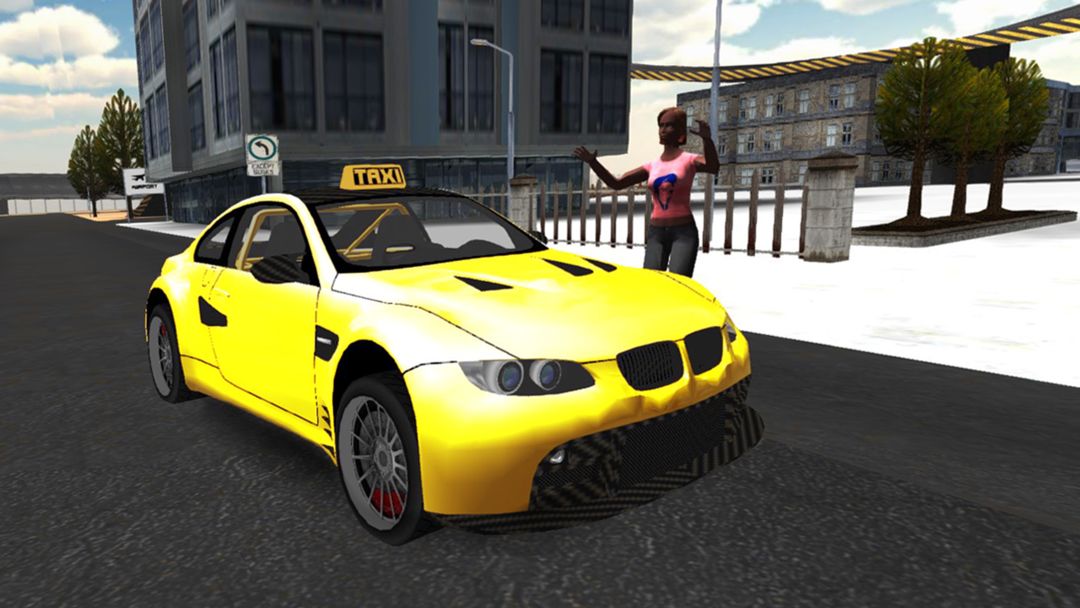 City Taxi Driving Simulator 3D ภาพหน้าจอเกม