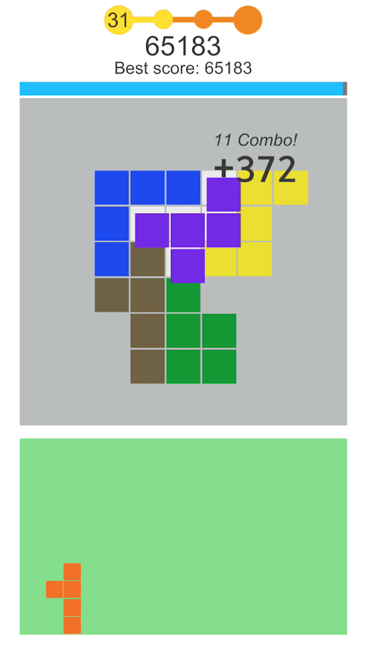 Penta: Combo Puzzle Game Screenshot