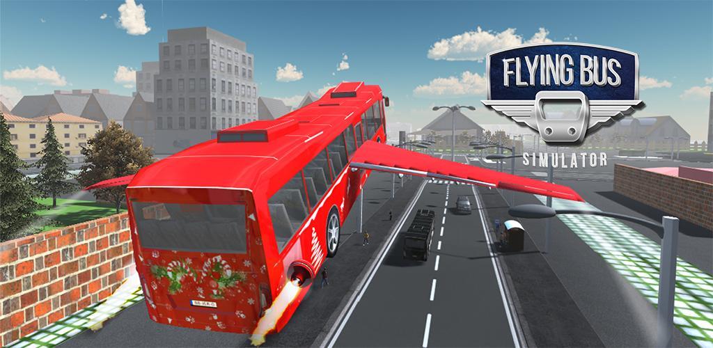 Banner of Flying Bus Simulator- Driving Aviator 2017 1.0.3