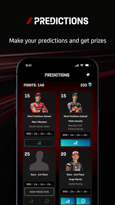 MotoGP™ Guru Predict Game Screenshot