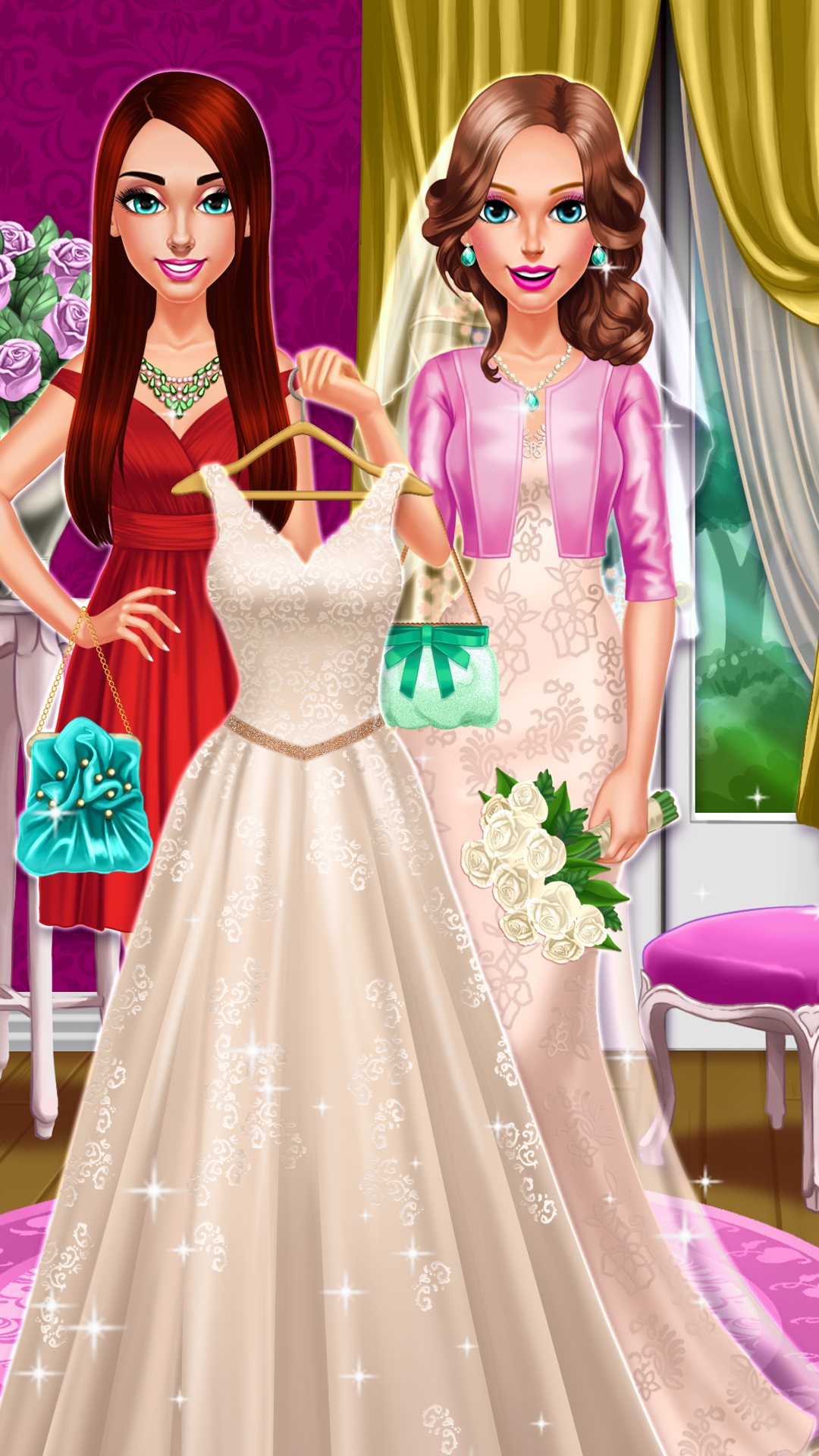 Screenshot 1 of दुल्हन और दुल्हन की सहेलियों की शादी 1.0.3