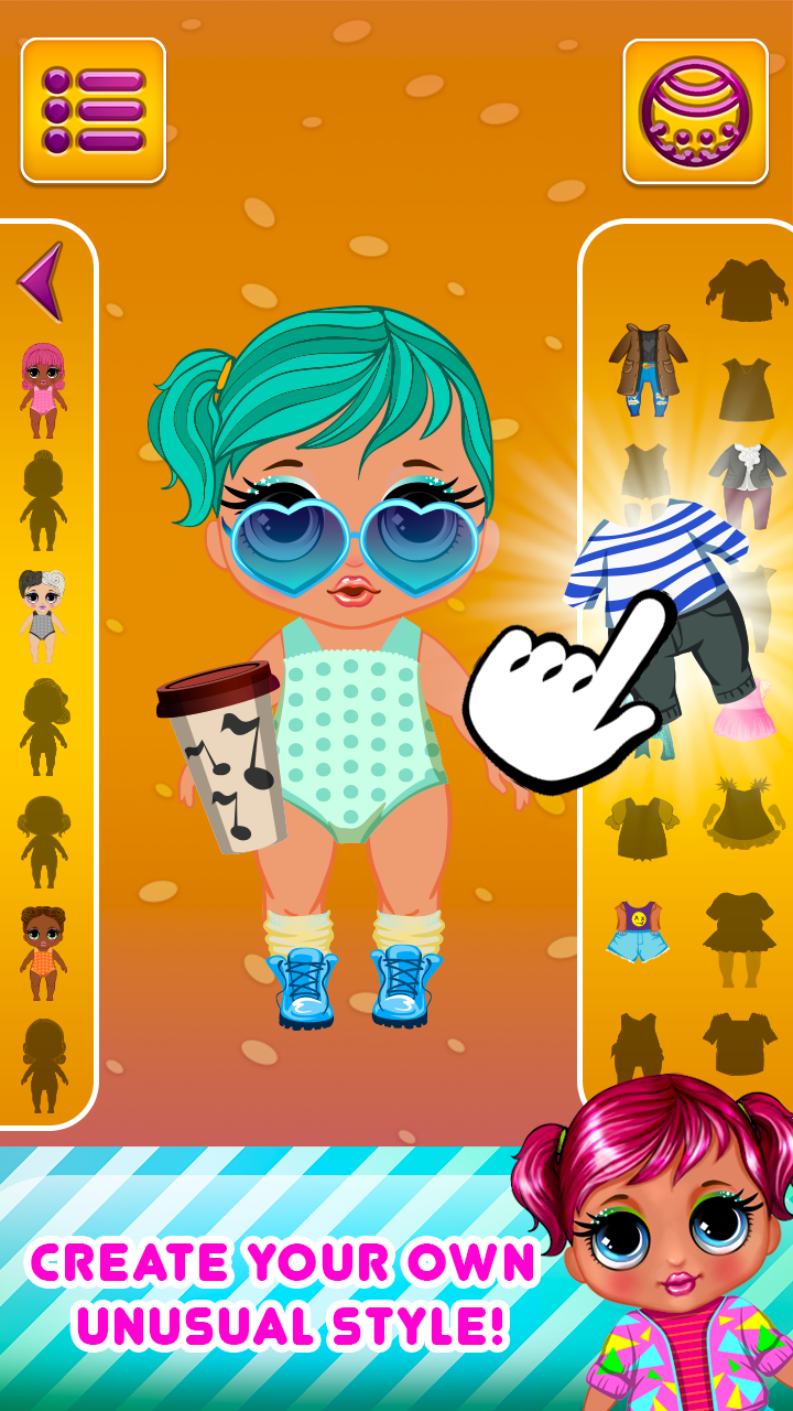 LQL Confetti POP Surprise Doll Eggs Game Screenshot