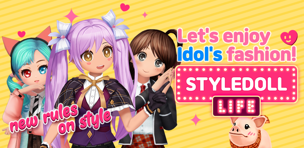 Banner of Styledoll Life: Trình tạo hình đại diện 3D 01.01.14