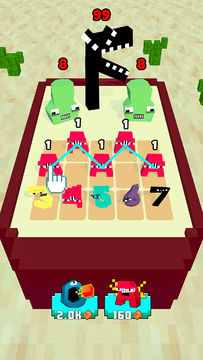 Merge Craft ABC: Fusion Master Game Screenshot