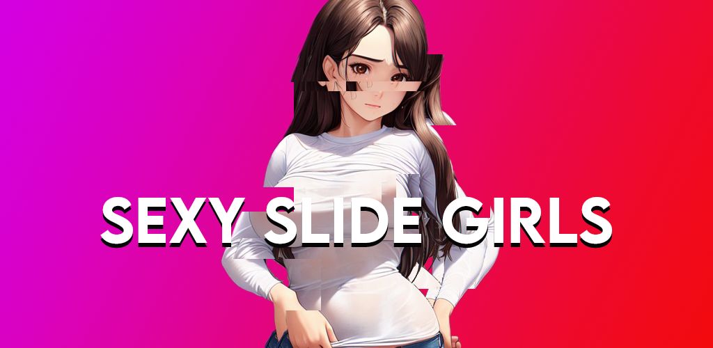 Sexy slide girls: piece puzzle