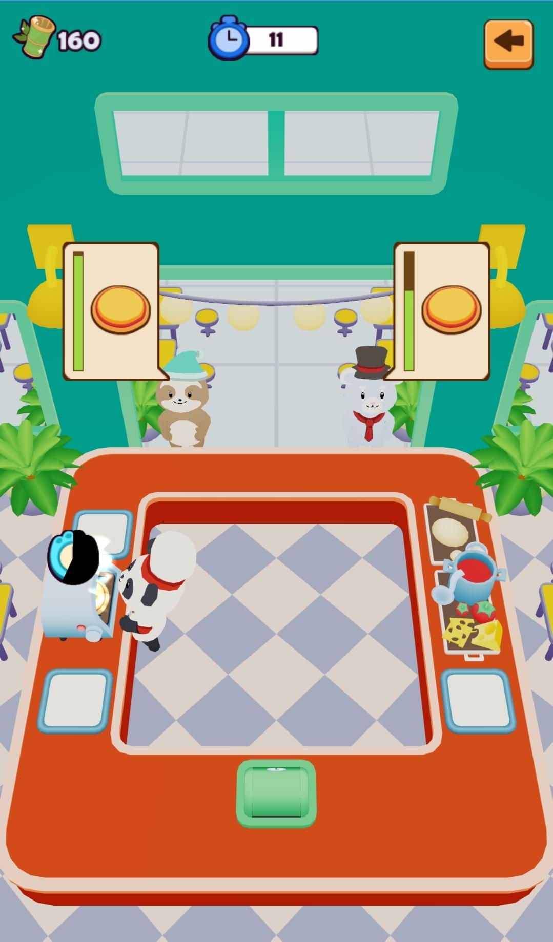 Panda Pizza Parlor Game Screenshot