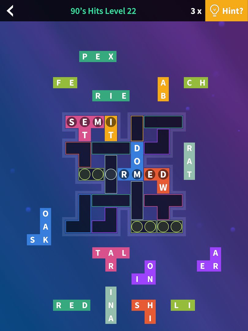 Flow Fit - Word Puzzle遊戲截圖