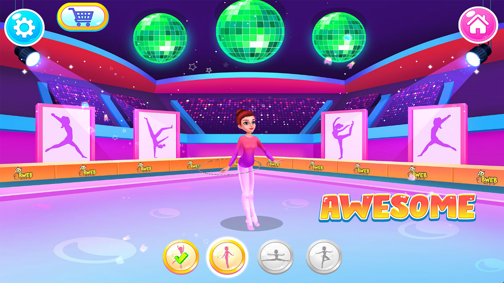 Screenshot of Dreamy Gymnastic & Dance Game