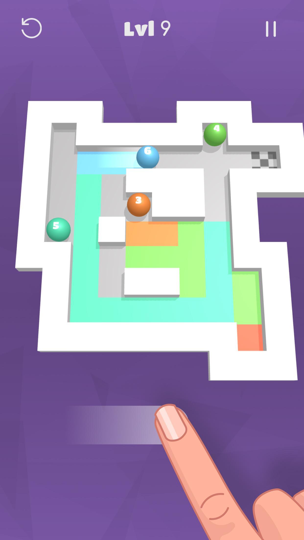 Rolling Pops! Game Screenshot