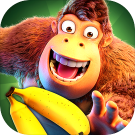 Jogando BANANA KONG - Jogo / Game (parte 4) 