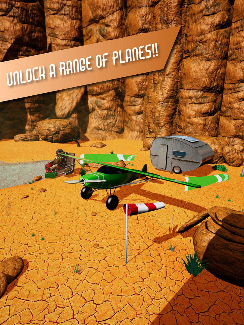 Danger Darrel - Endless Airplane Action Adventure ภาพหน้าจอเกม