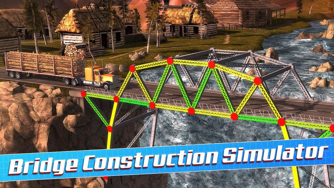 Screenshot of Bridge Construction Simulator