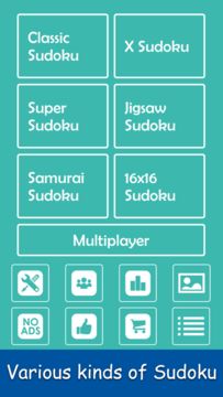 Sudoku World - Brainstorming!! Game Screenshot