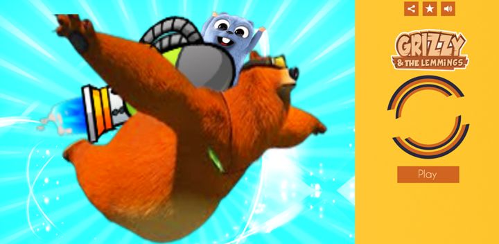 Grizzy And the Lemmings Fly mobile android iOS apk download for