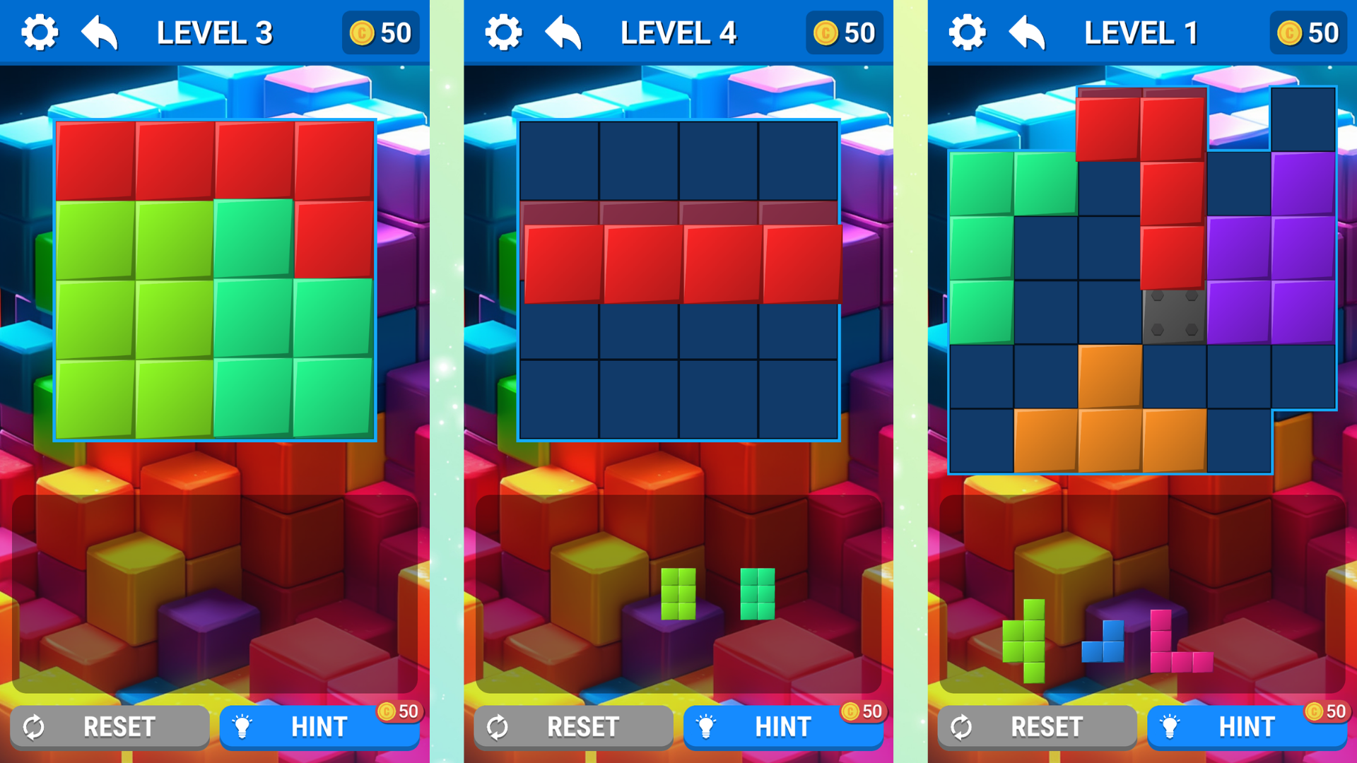 Block Puzzle - Play 4 Fun