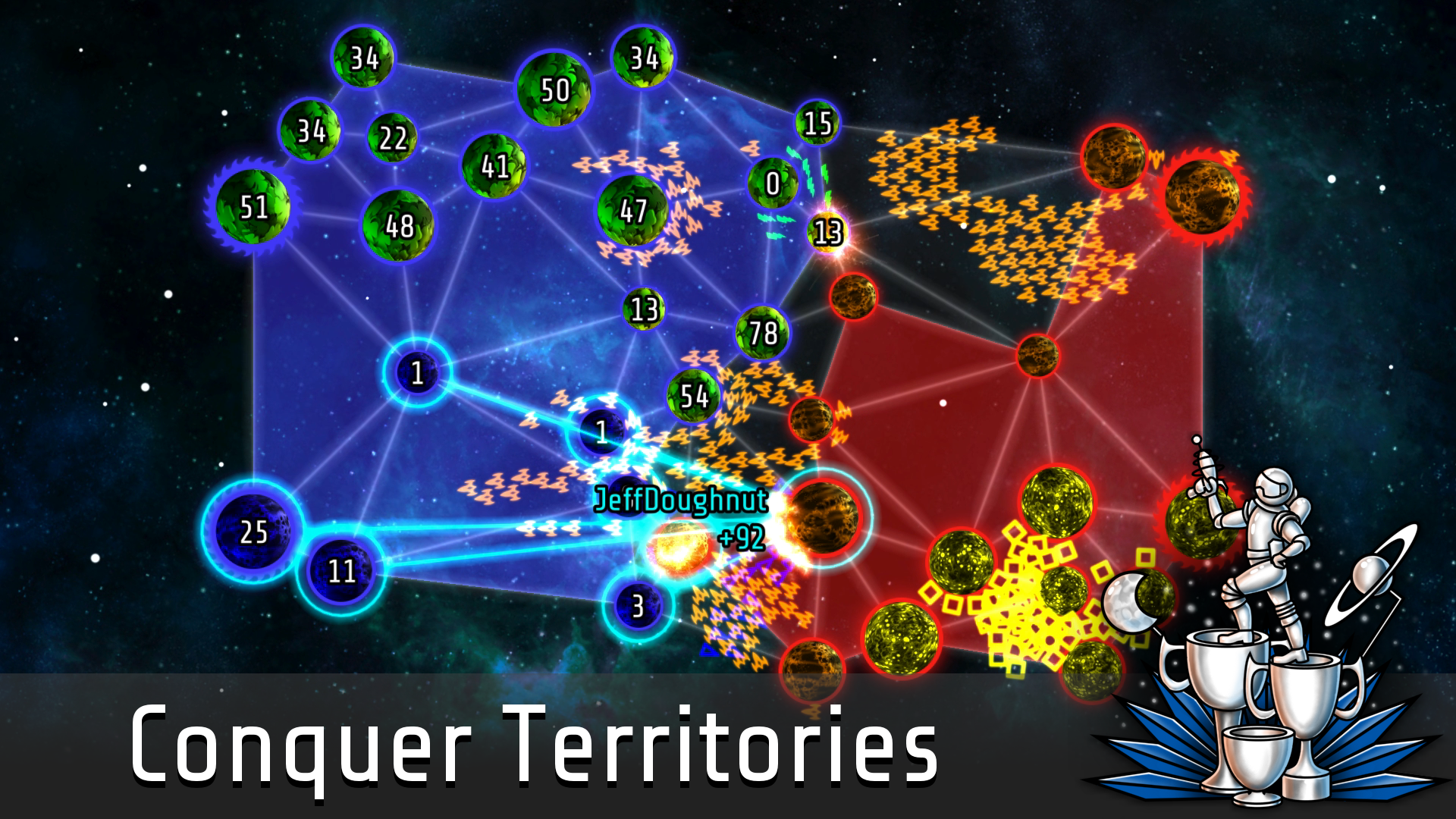 Galcon 2: Galactic Conquest Game Screenshot