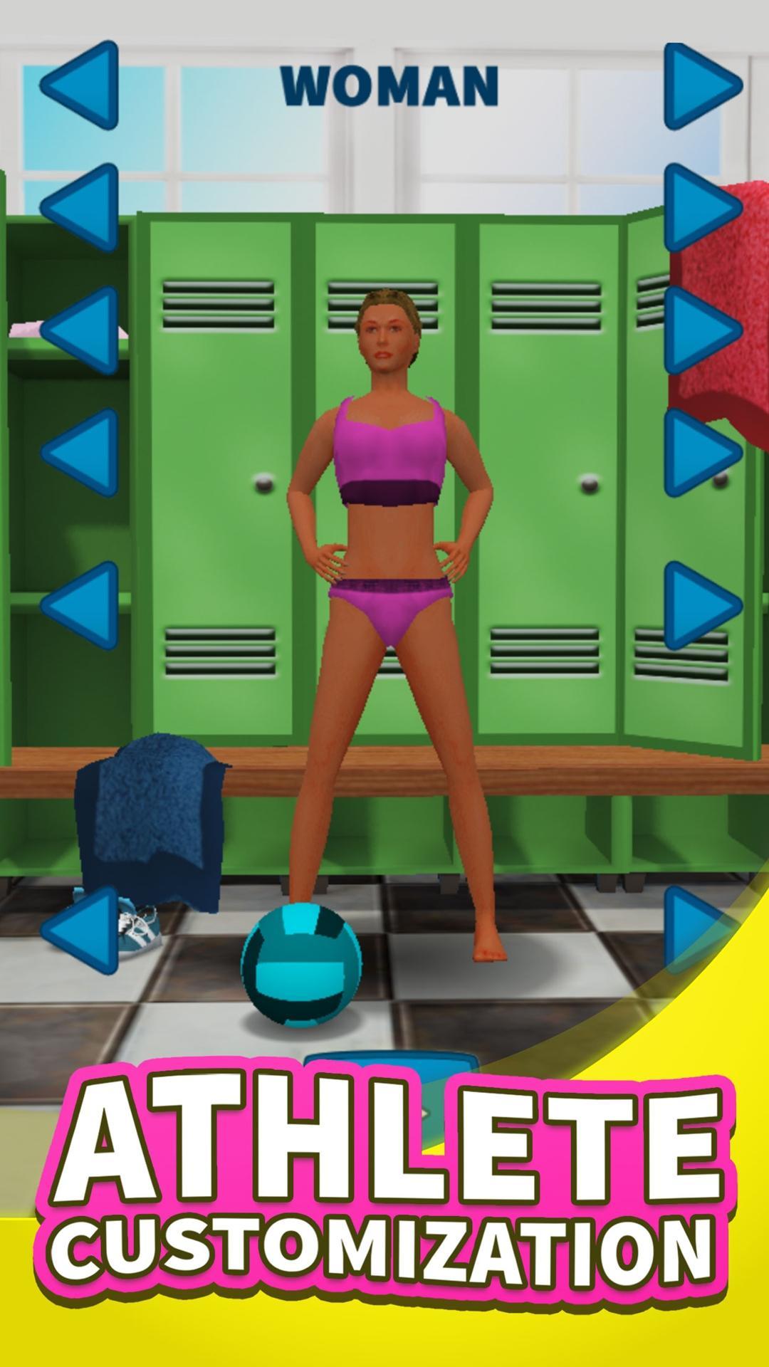 Summer Sports: Volleyball Game Screenshot