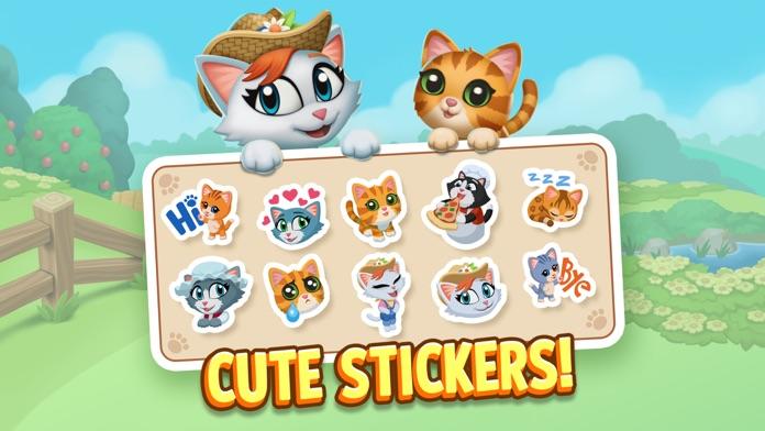Скриншот игры Kitty City: Harvest Valley