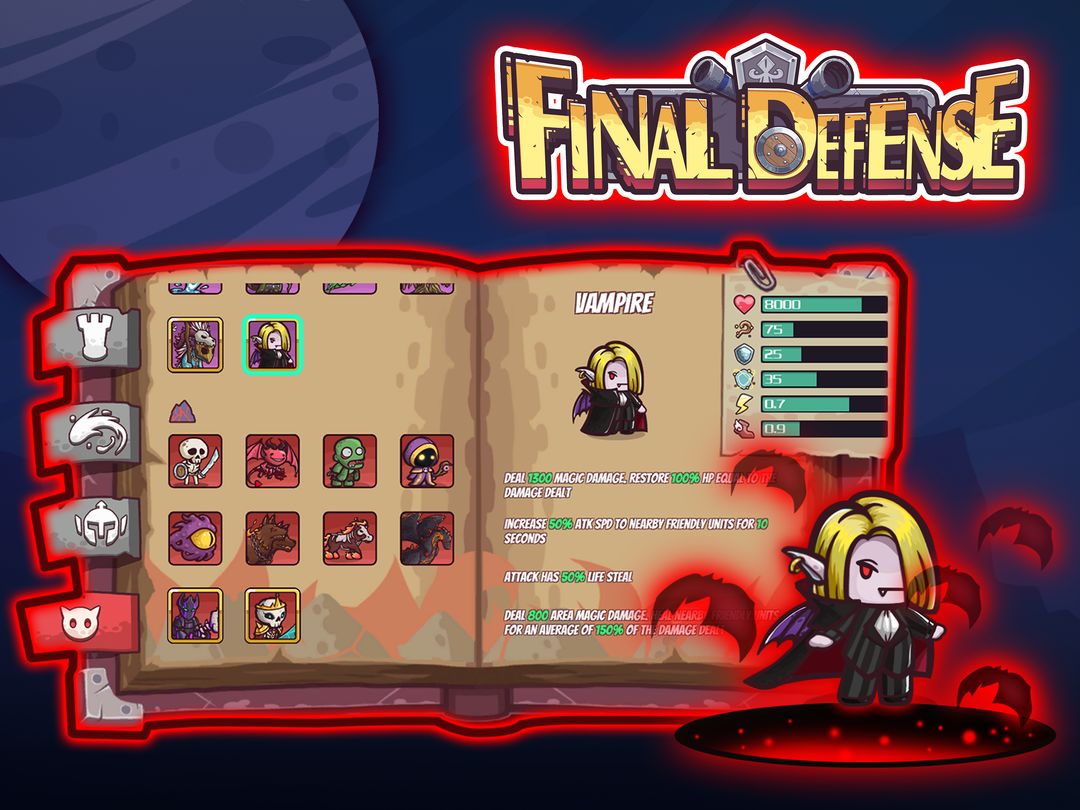Screenshot of Final Defense
