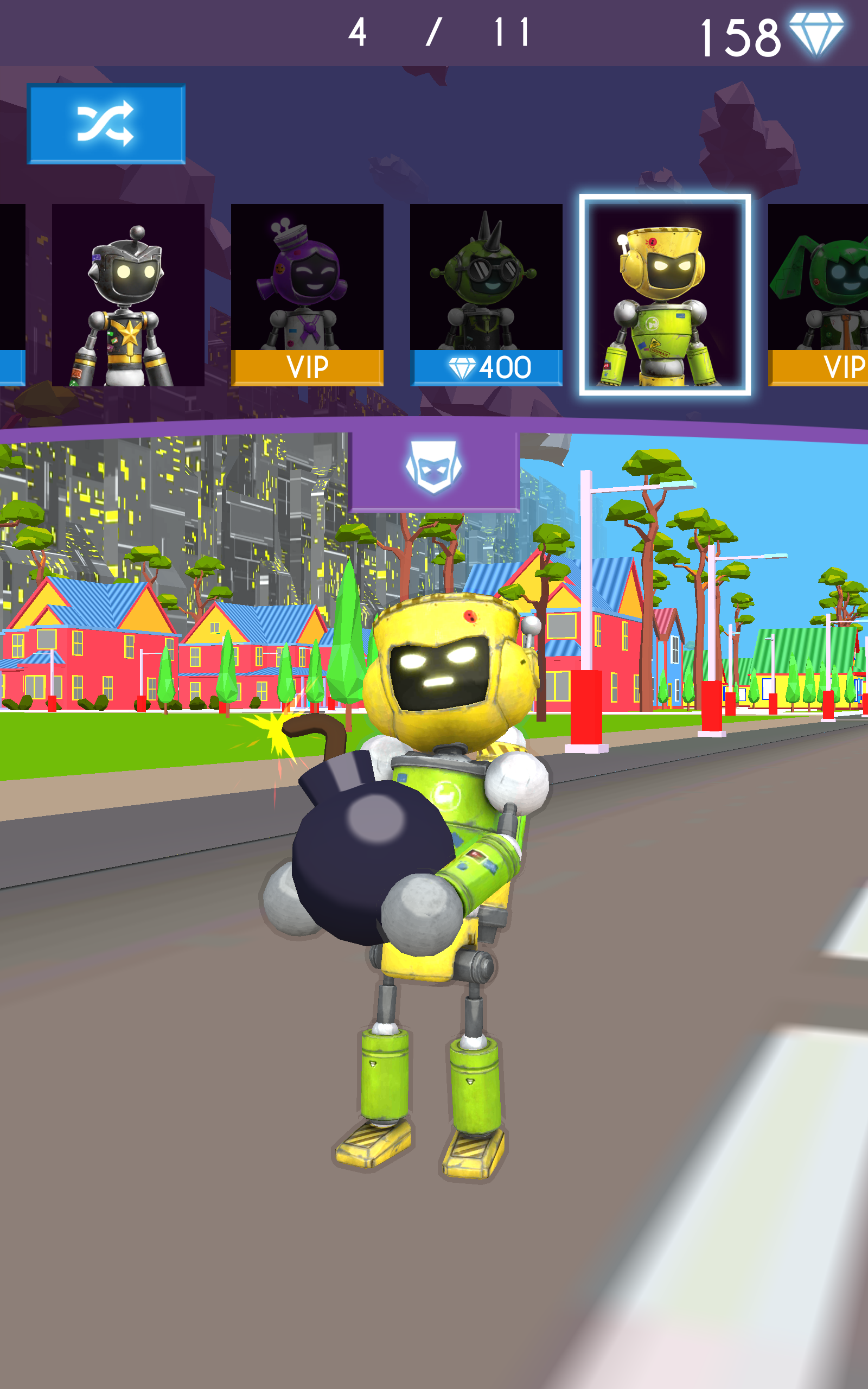 Captura de Tela do Jogo Bomb it! Bounce Masters 🤖