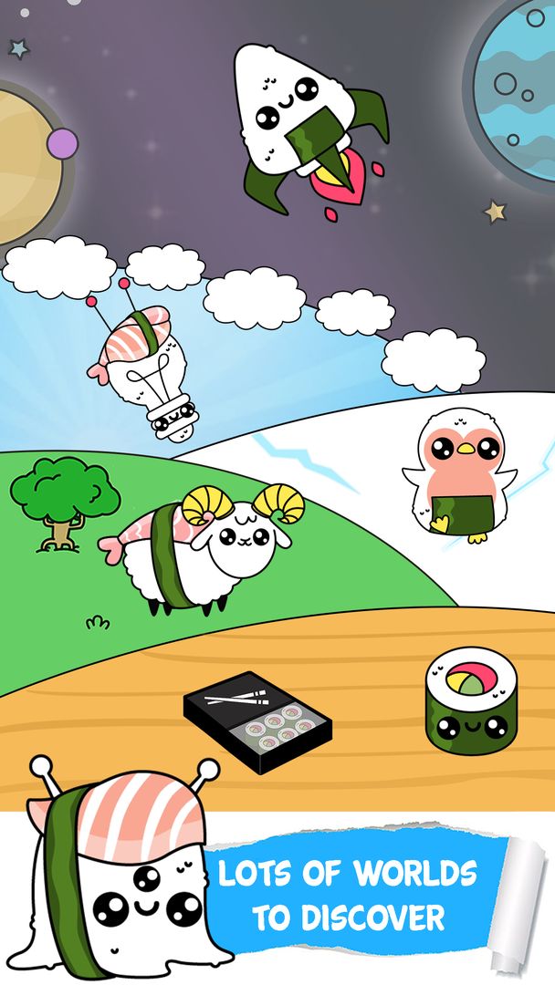 Sushi Evolution Food Clicker screenshot game