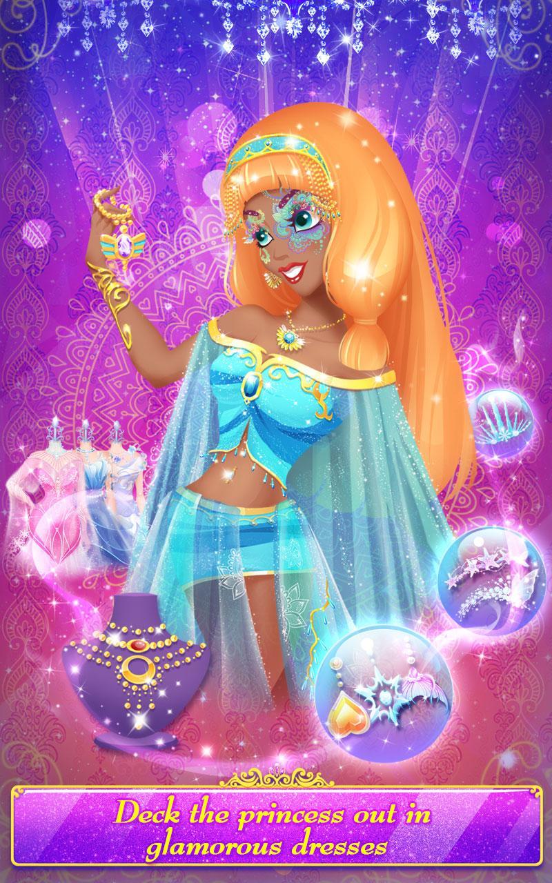 Captura de Tela do Jogo 公主臉繪