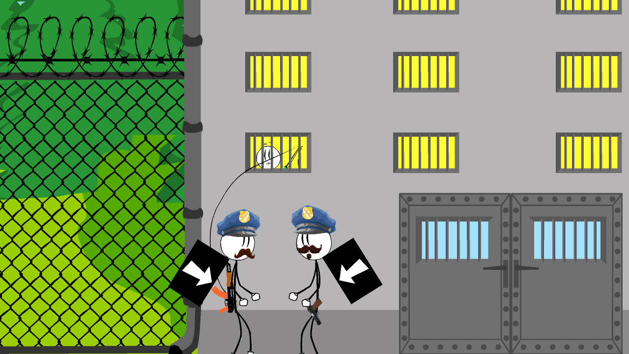 Stickman jailbreak 6 Game Screenshot
