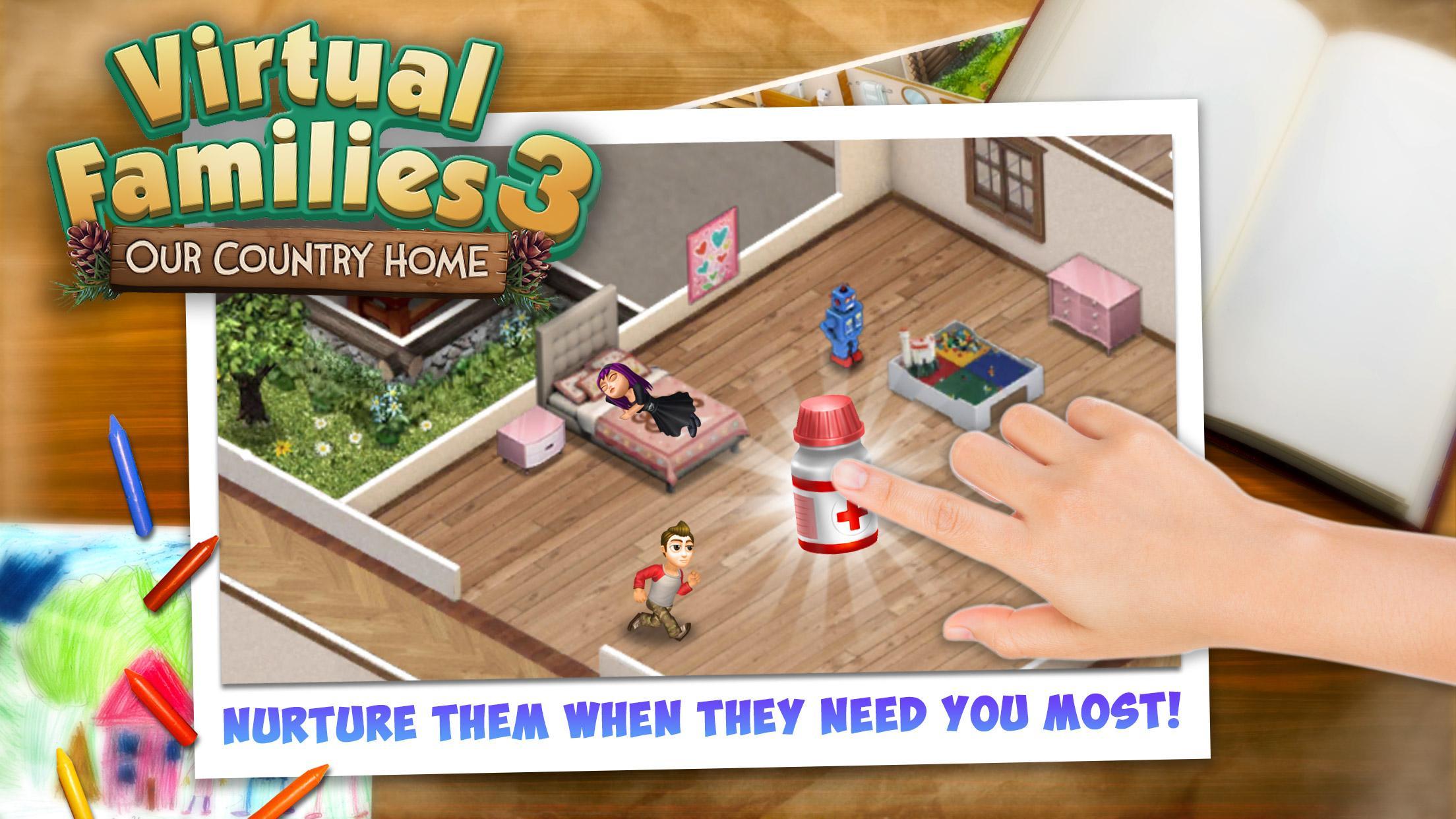 Virtual Families 3 ゲームのスクリーンショット
