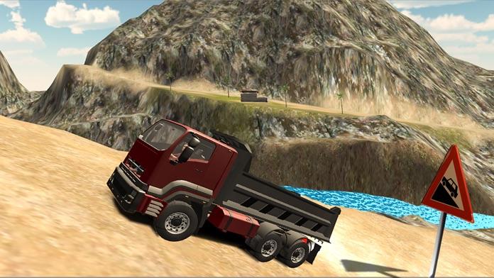Heavy Transporter Cargo Truck Driver Simulator 3D Game Screenshot