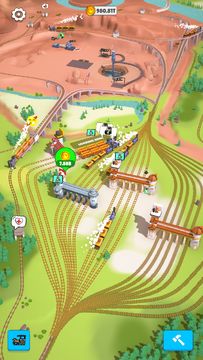 Rail Master Tycoon: Idle Train 게임 스크린샷