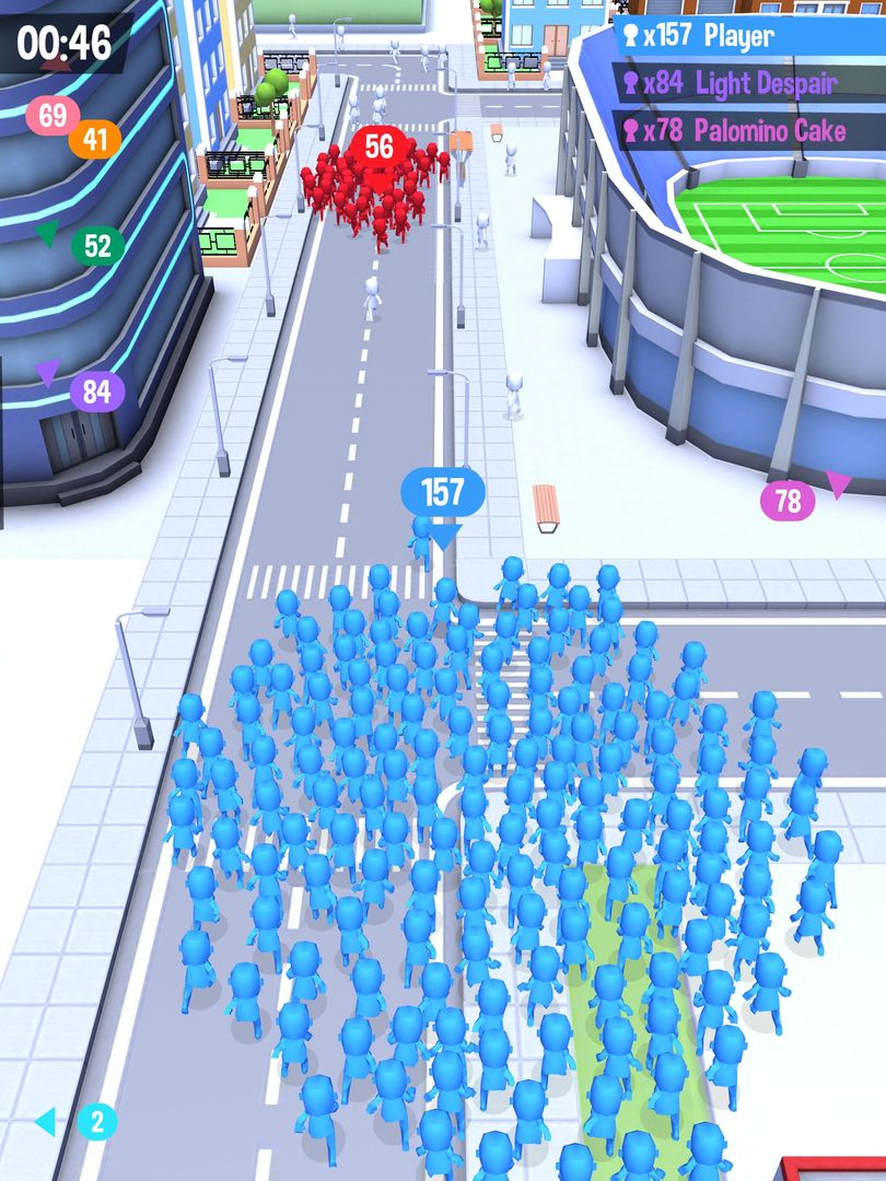 Screenshot of Crowd City