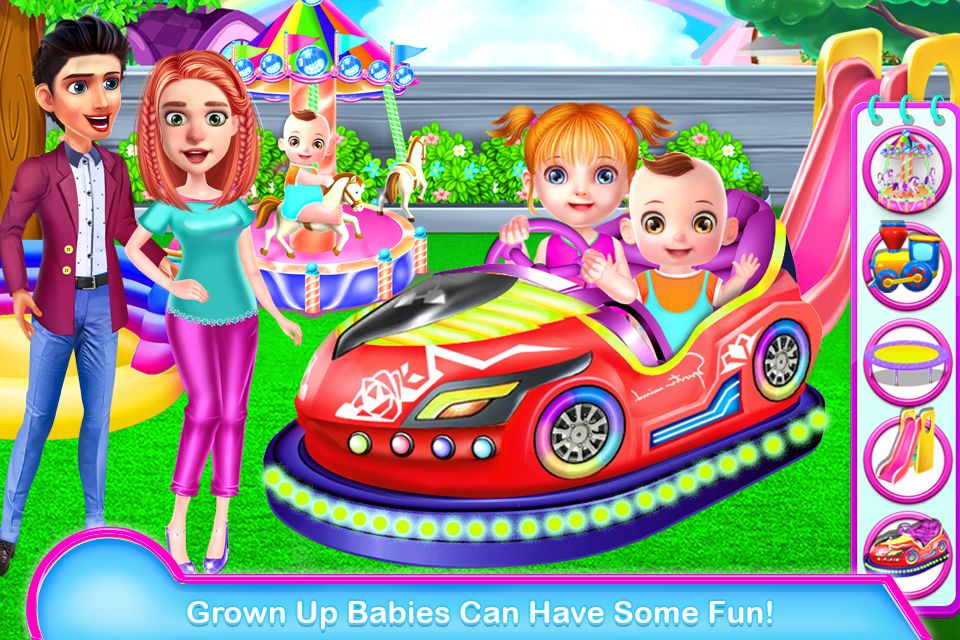 Twins Chic Baby Nursery Game screenshot game