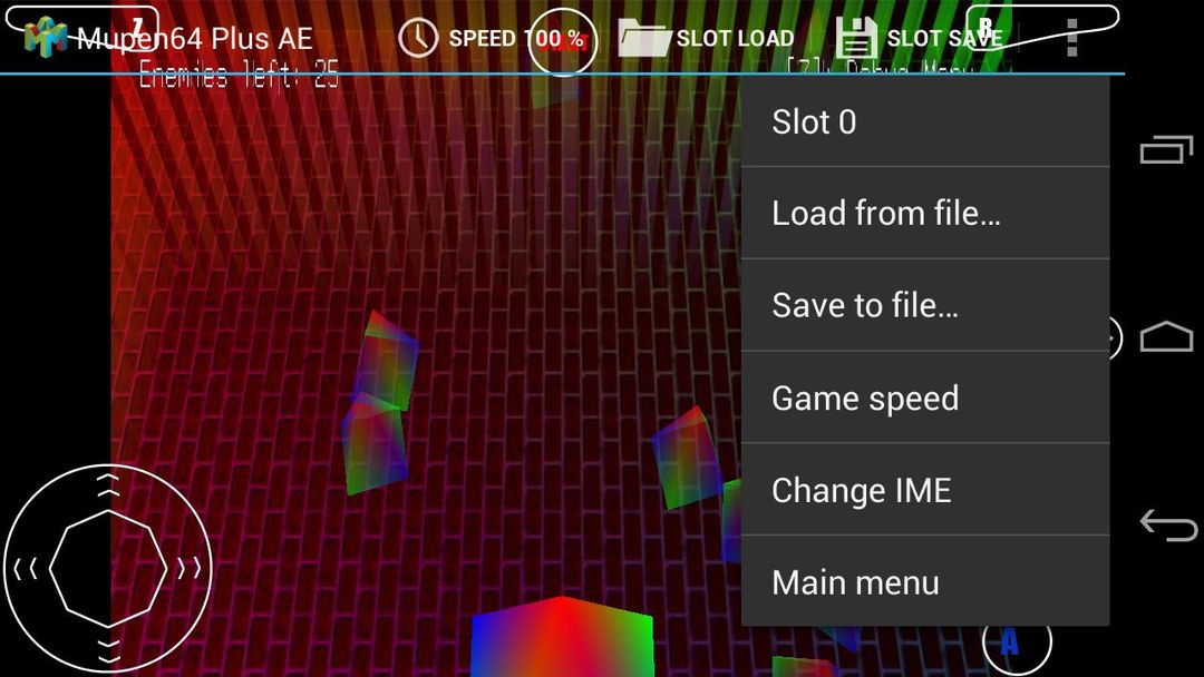 Screenshot of Mupen64Plus AE (N64 Emulator)