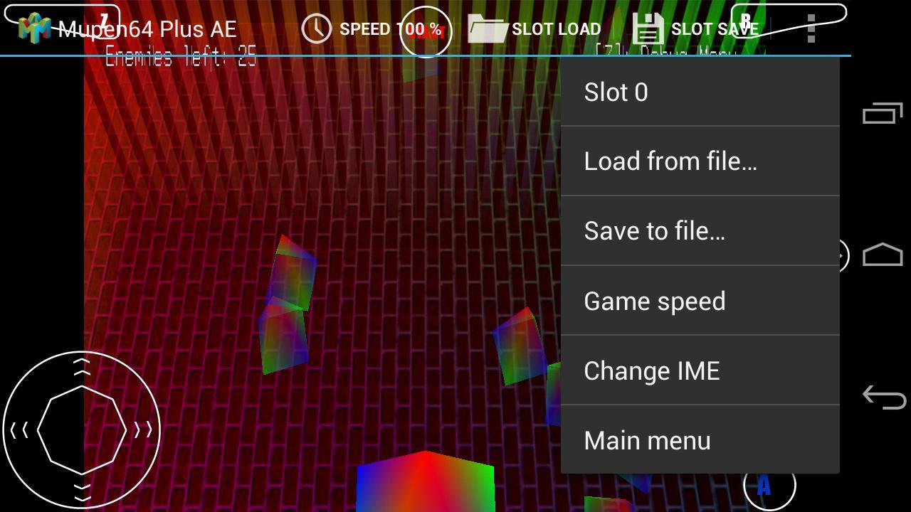 Mupen64Plus AE (N64 Emulator) Game Screenshot